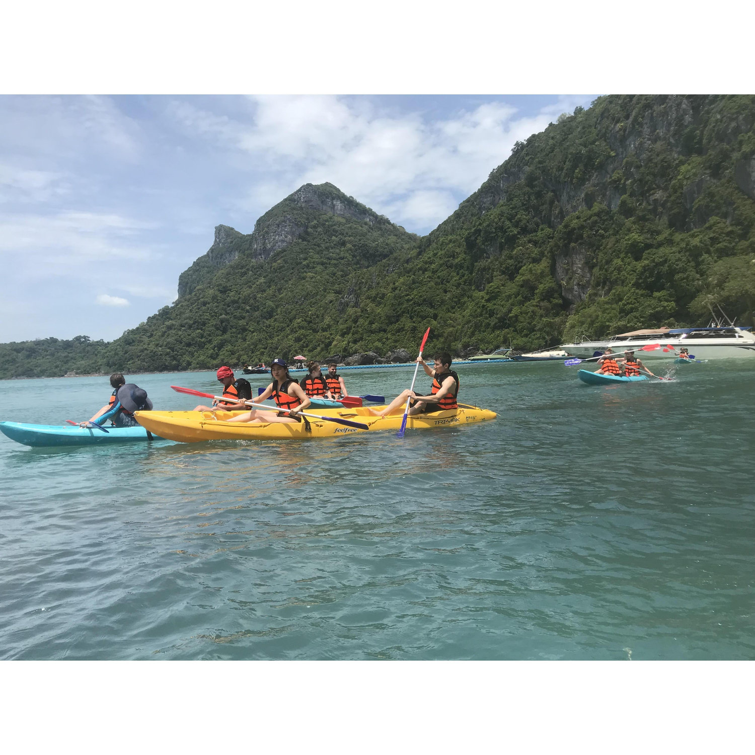Kayaking in Koh Samui