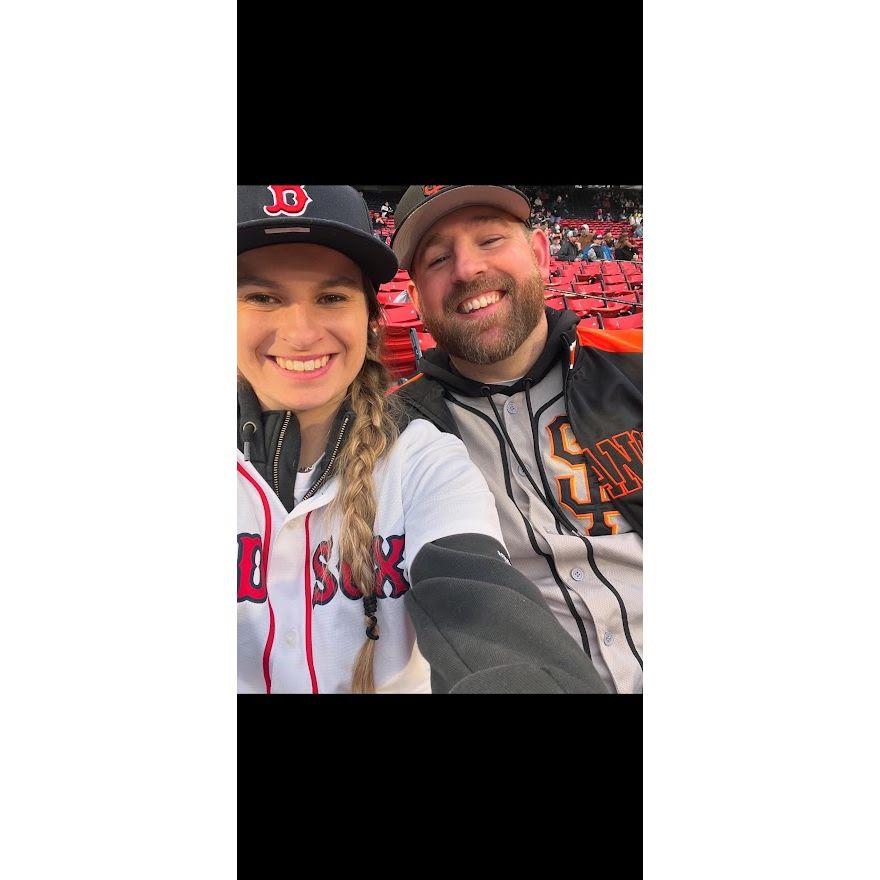 Red Sox vs Giants Game at Fenway - GO RED SOX!!