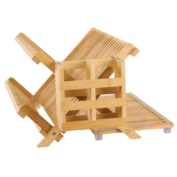 3-Tier Bamboo Dish Drying Rack