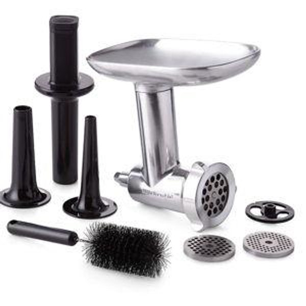 KitchenAid Stand Mixer Metal Meat Grinder Attachment + Reviews | Crate & Barrel