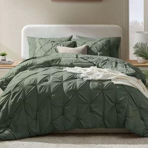 Green comforter queen size set