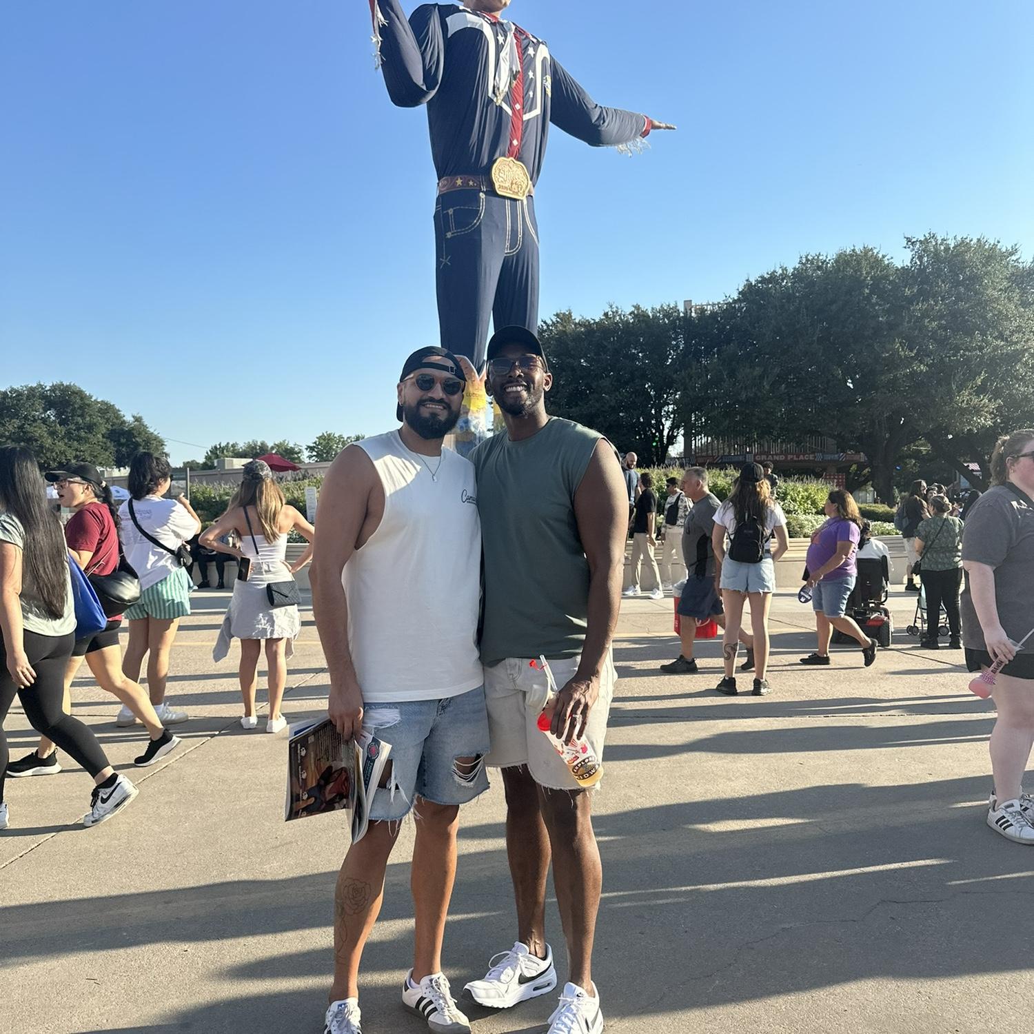 Texas State Fair with Big Tex, 2024.