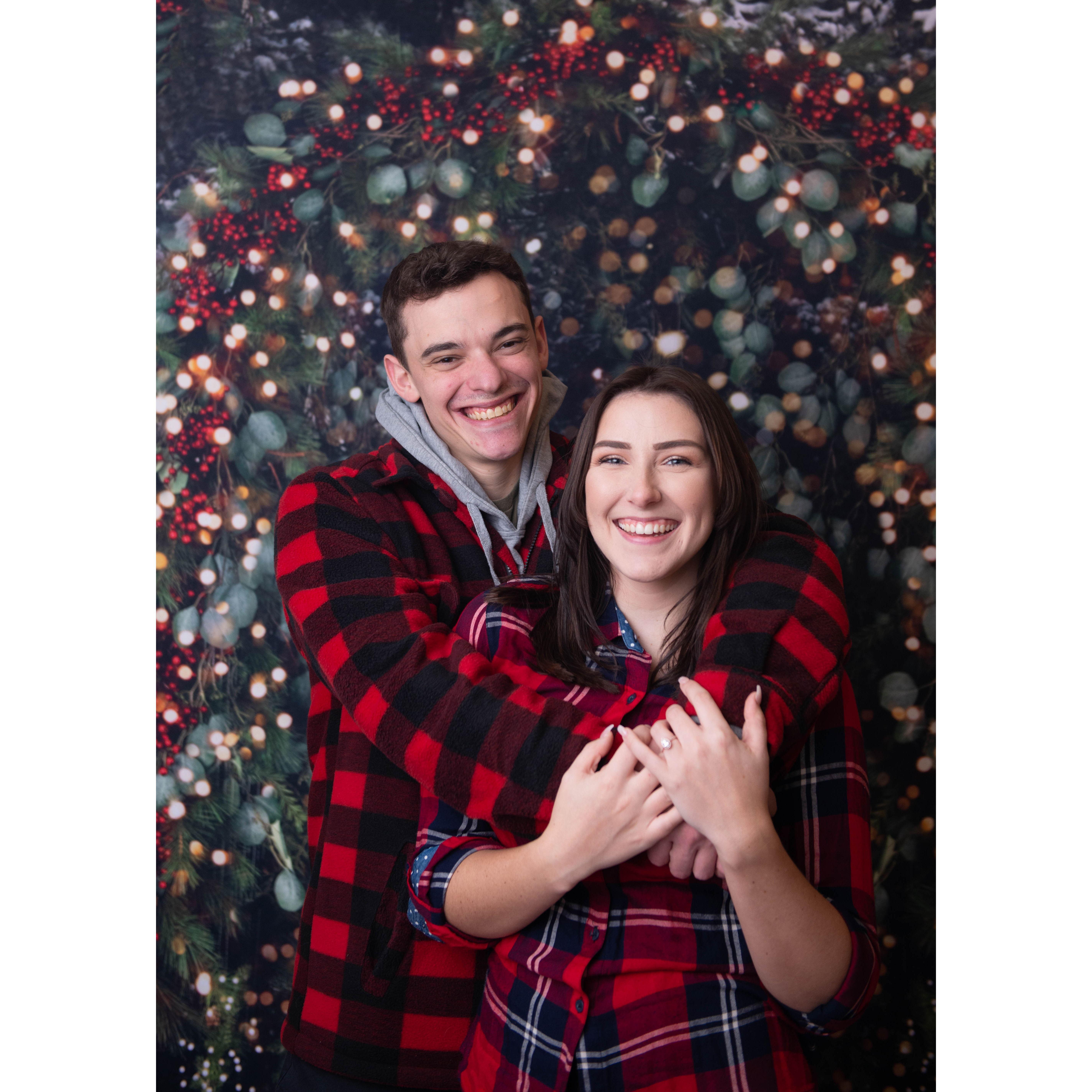 Christmas Engagement Photos 2022