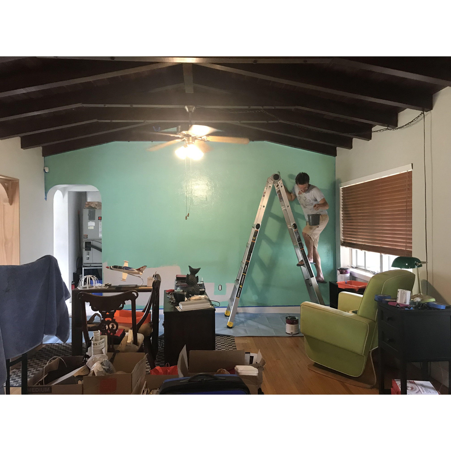 Making the new house our own