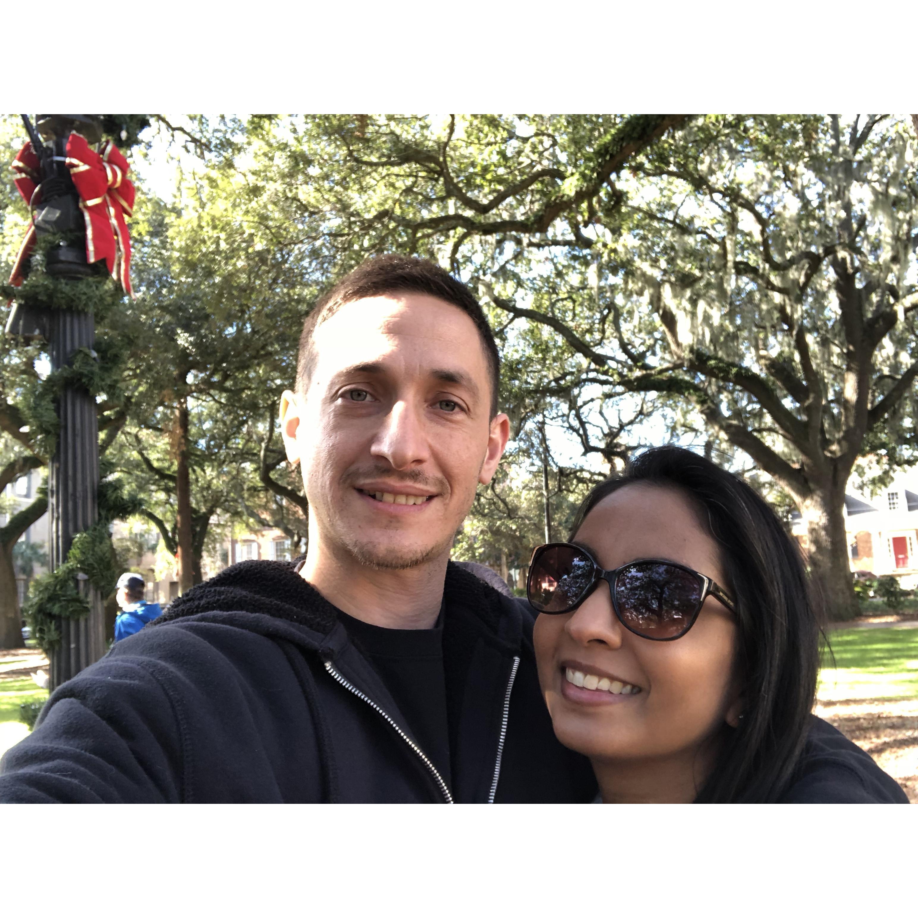 Enjoying Savannah in the Fall