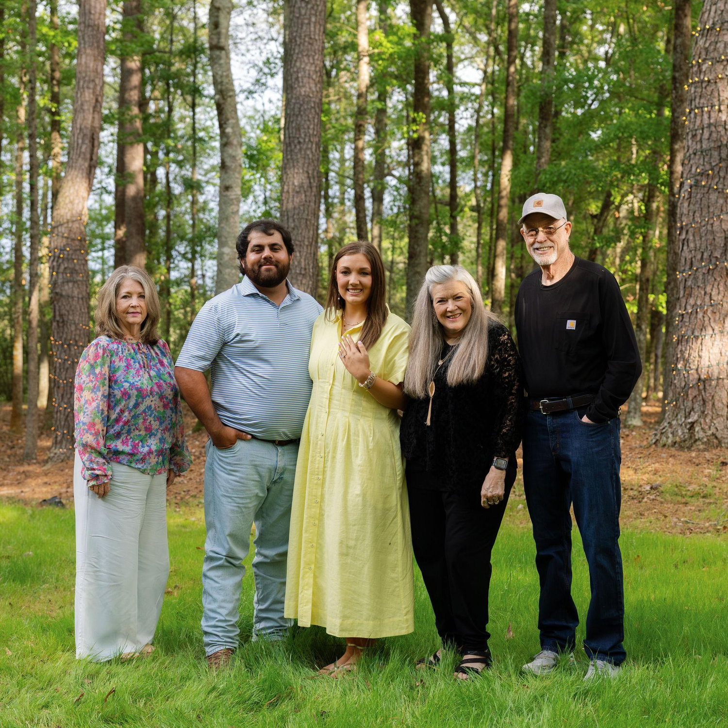 My grandparents: Debra Thomas, Chuck and Penny Jones