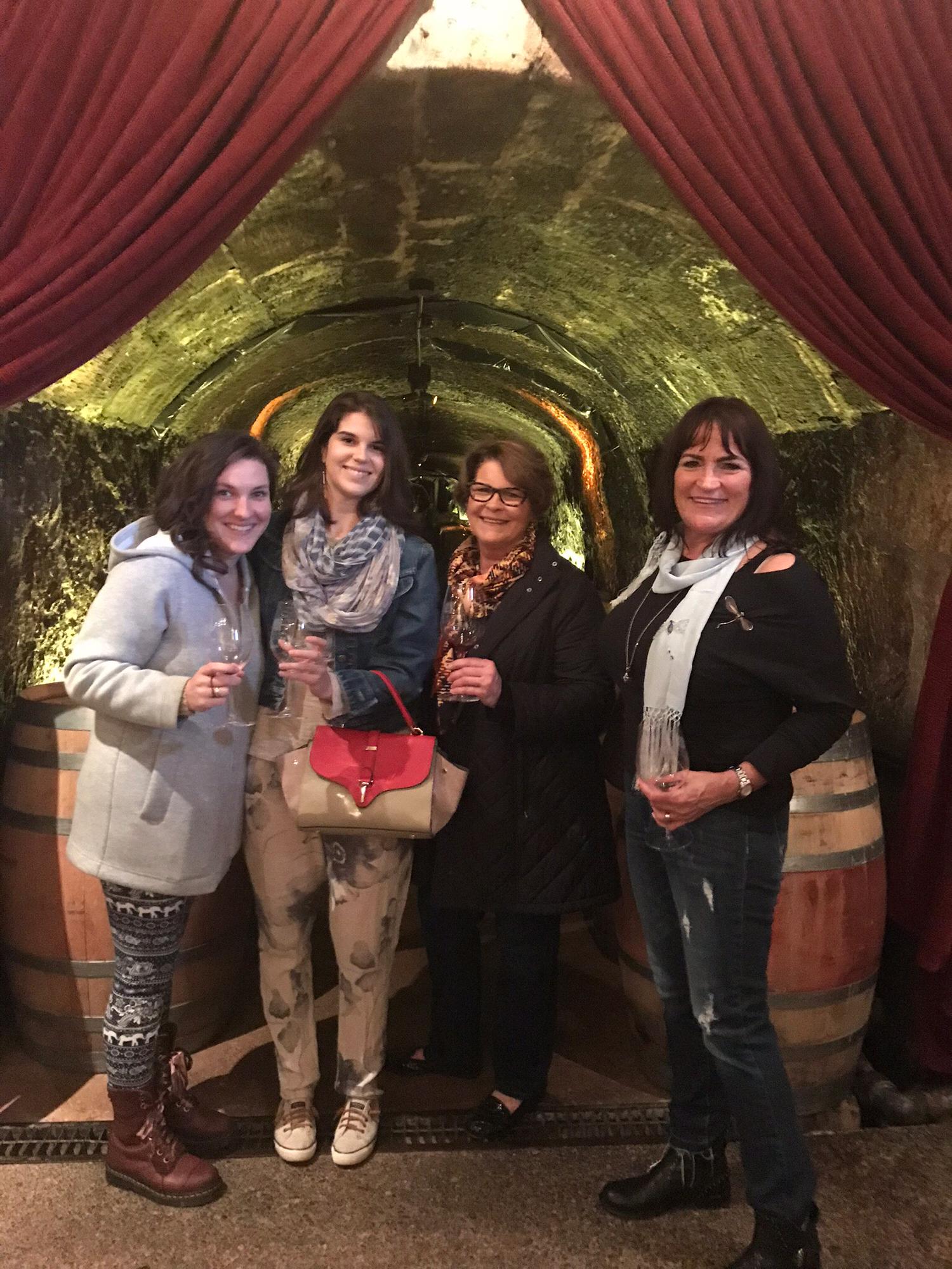 Del Dotto cave tour in Napa!