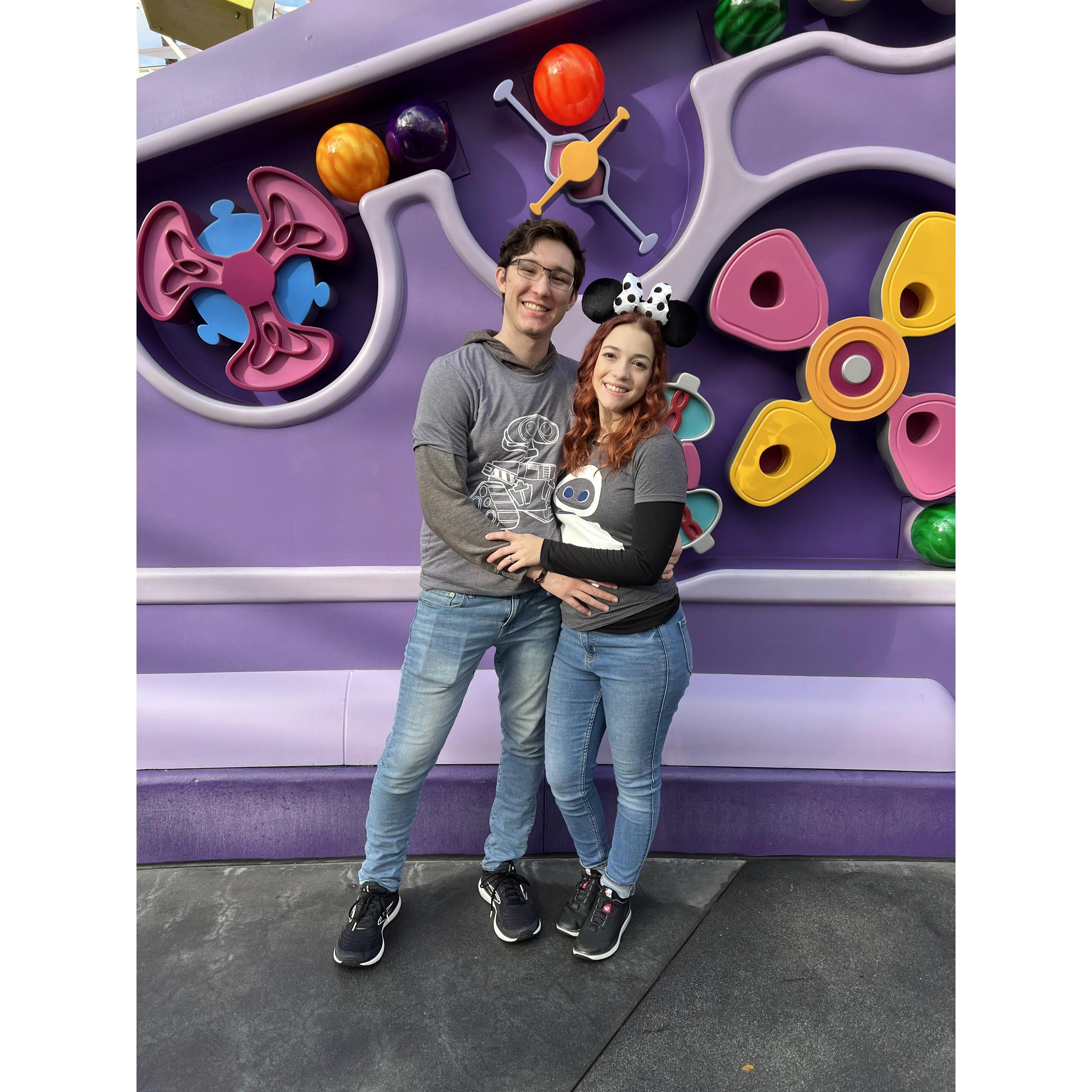 Walle and Eve- disney trip