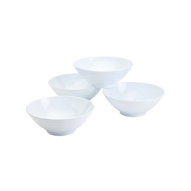 INFUSE Melamine Ramen Bowls, Set of 4