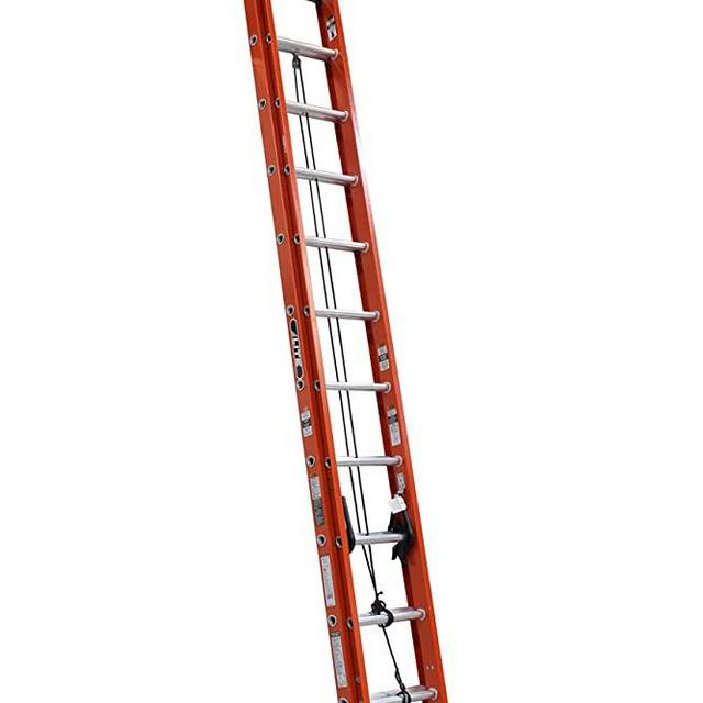LITE 24' Fiberglass Extension Ladder, 300-Pound Capacity, Type IA, LP-3021-24, Orange