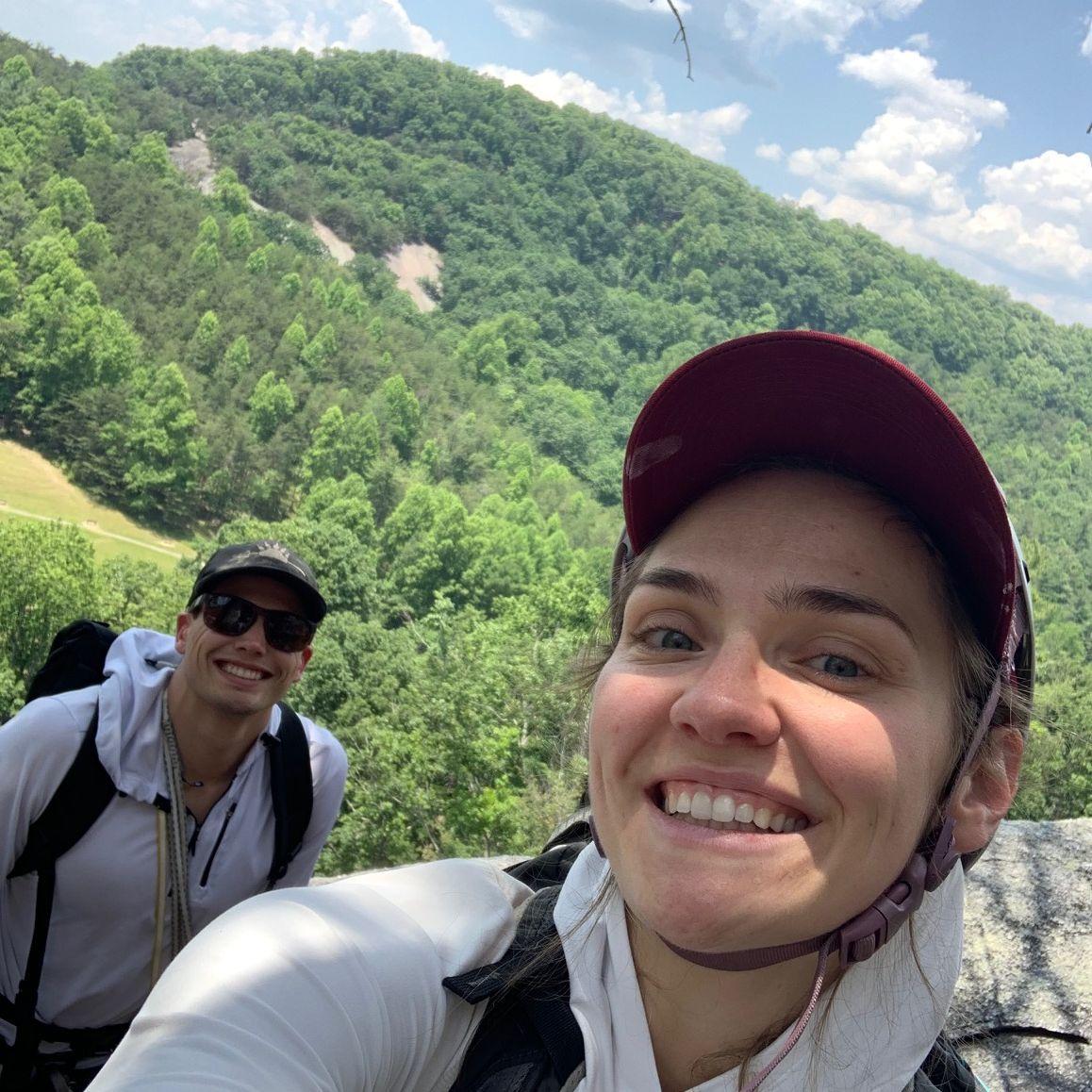 Climbing in North Carolina, June 2023