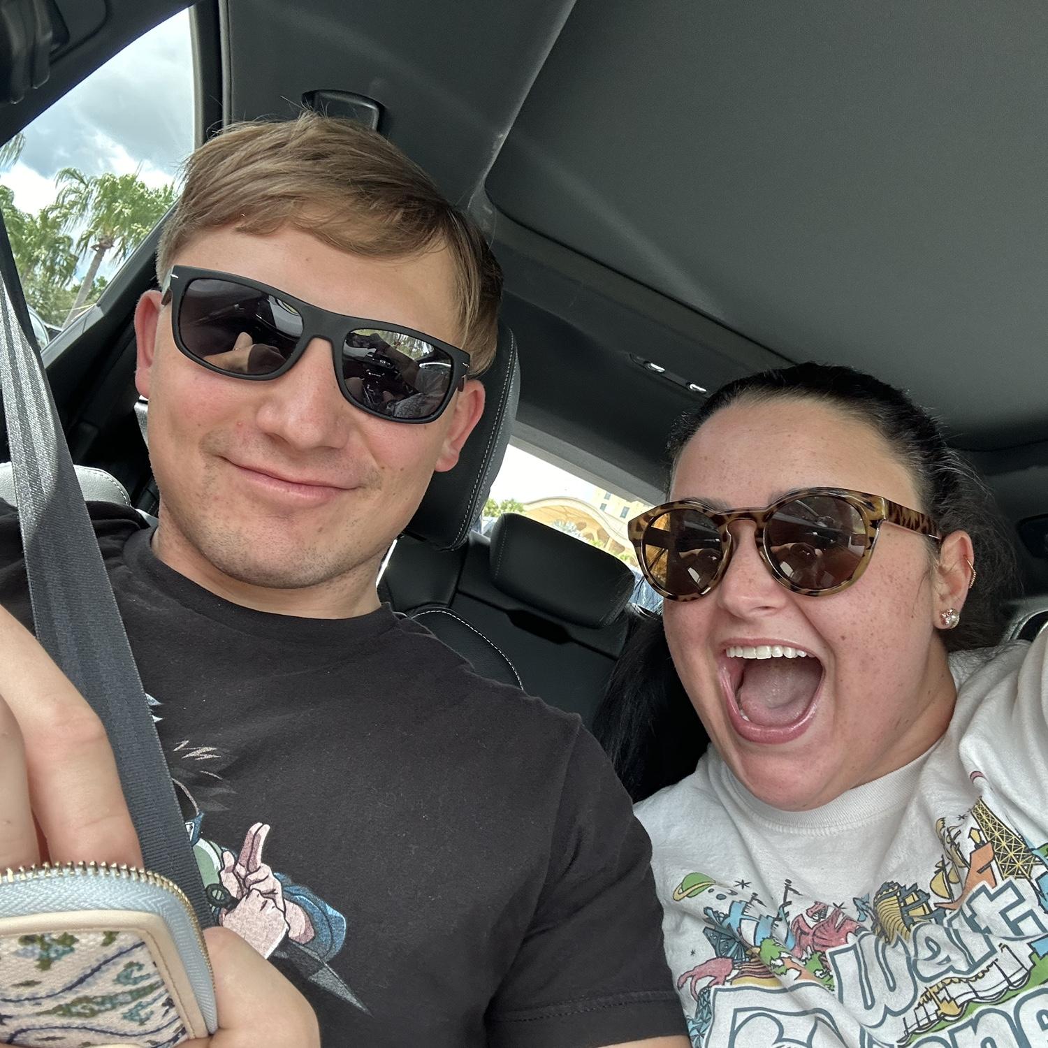 Zach getting to experience Disney adult Emma was a must before we got married 😭