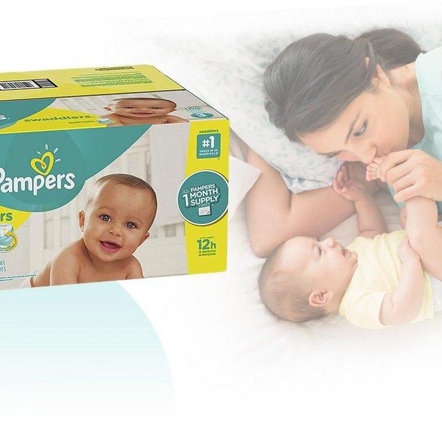Diapers Size 3, 168 Count - Pampers Swaddlers Disposable Baby Diapers, ONE MONTH SUPPLY