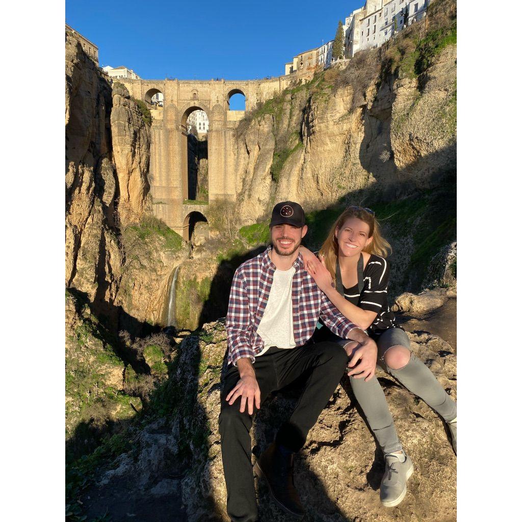 Christmas Day in Ronda, Spain (you're welcome, parents).