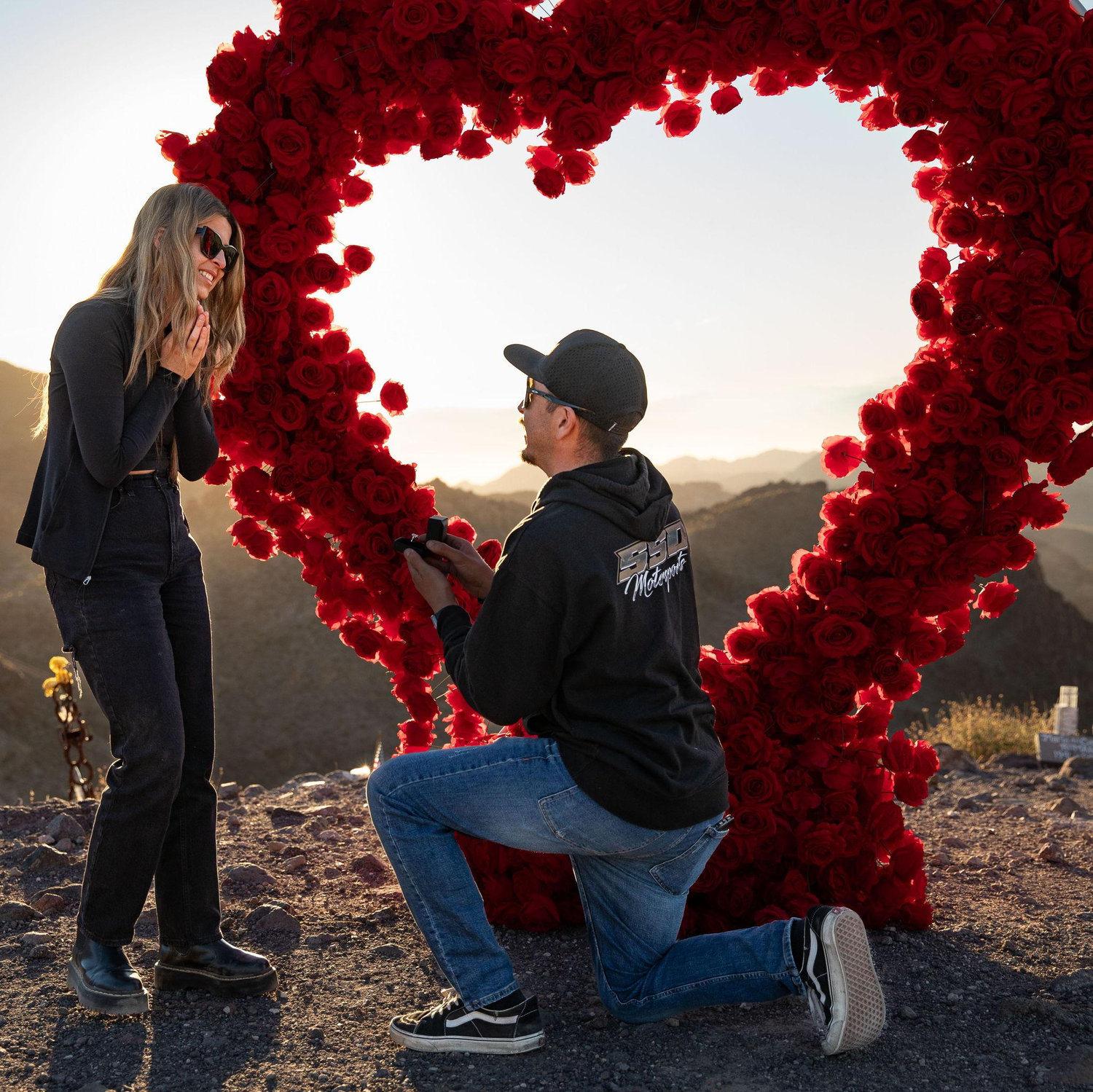 The day she said "Yes!"