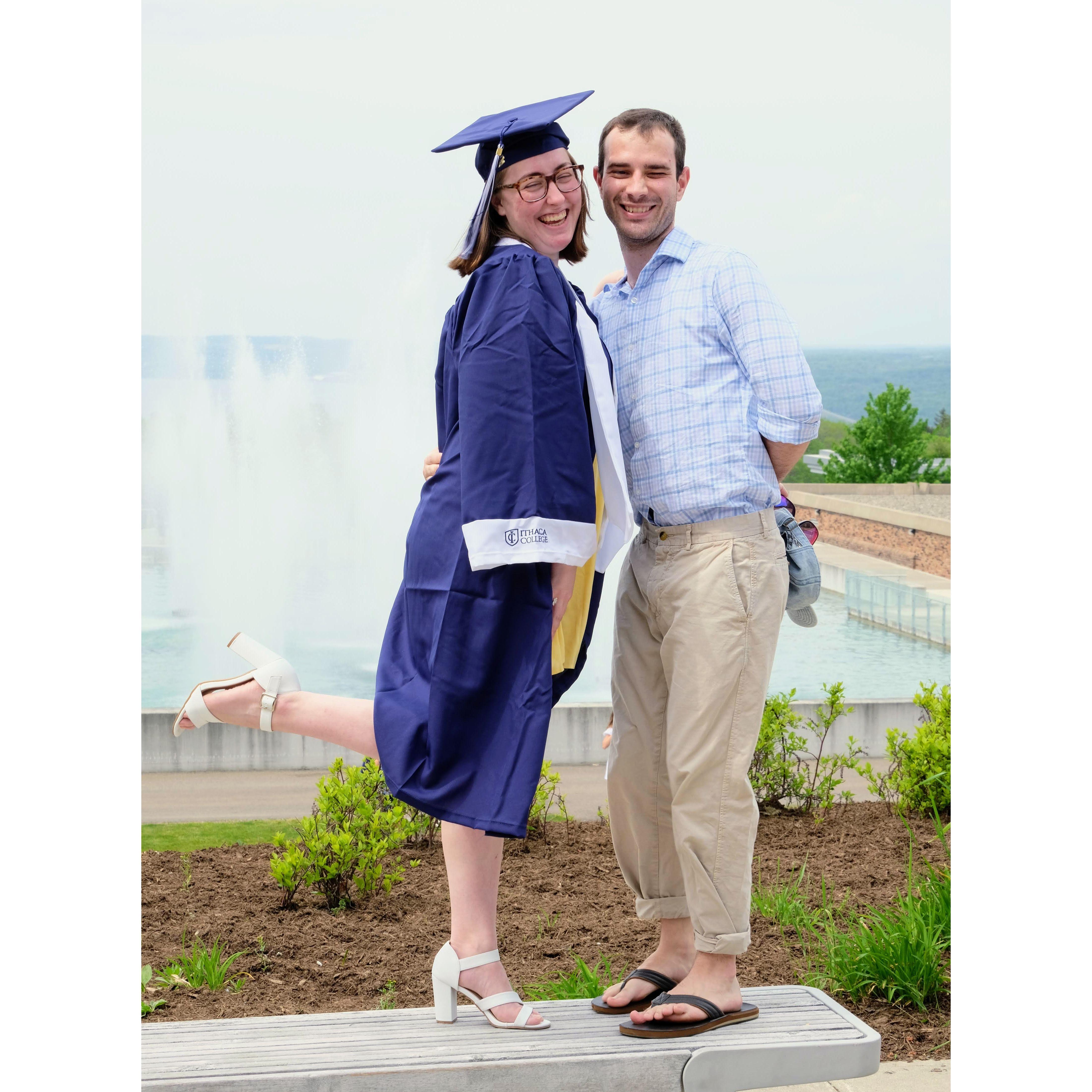 Emmeline's Bachelor's Graduation: Ithaca College, May 2021