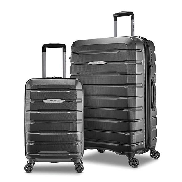 Samsonite Tech 2.0 Hardside Expandable Luggage with Spinner Wheels, 2-Piece Set (21/27), Dark Grey