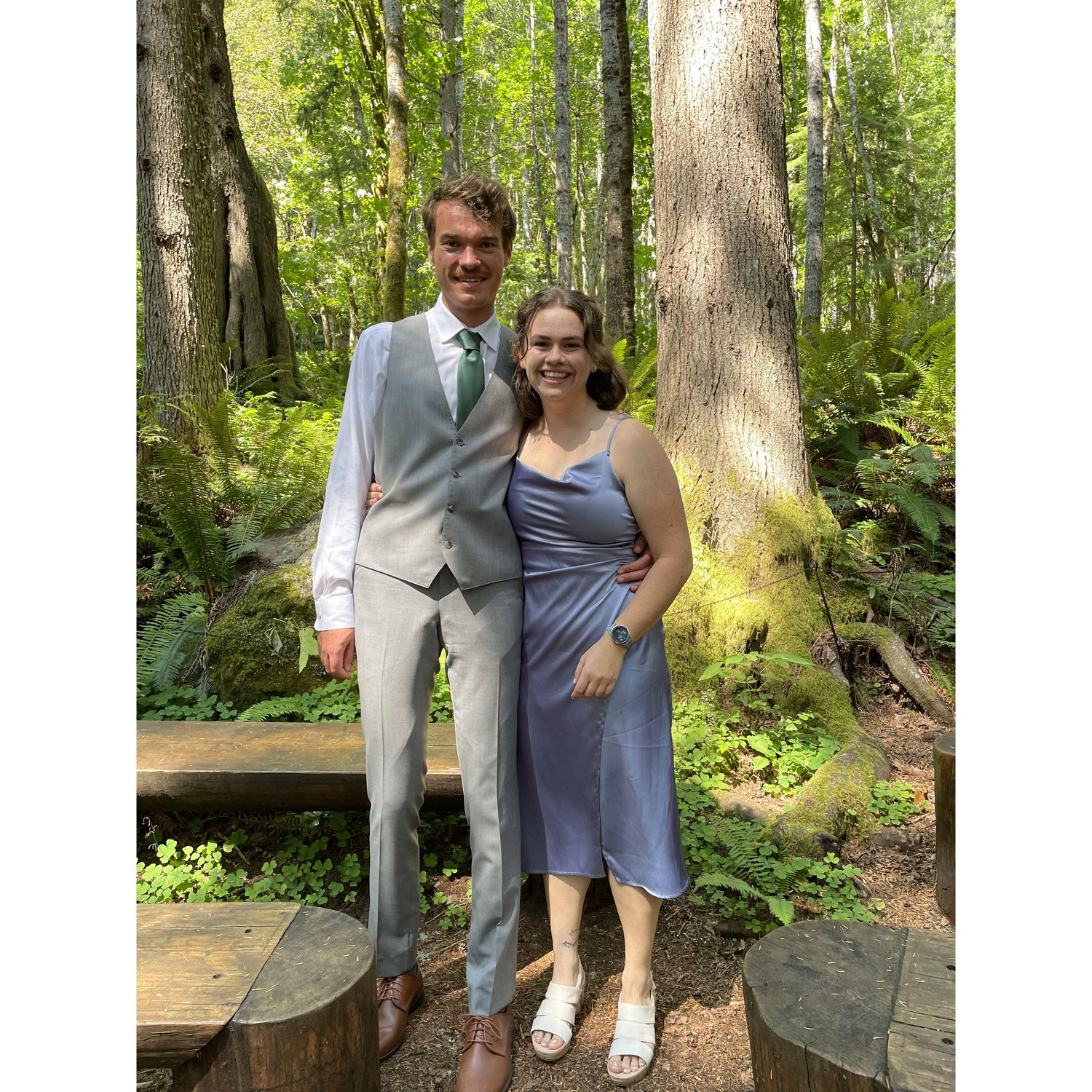 At Jacey and Connell's wedding. Thank you for inviting a last minute plus one!