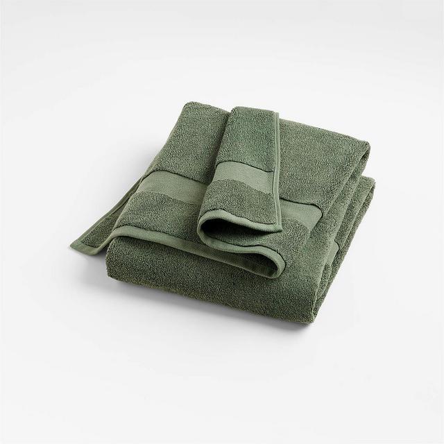 Organic 800-Gram Duck Green Turkish Bath Towel