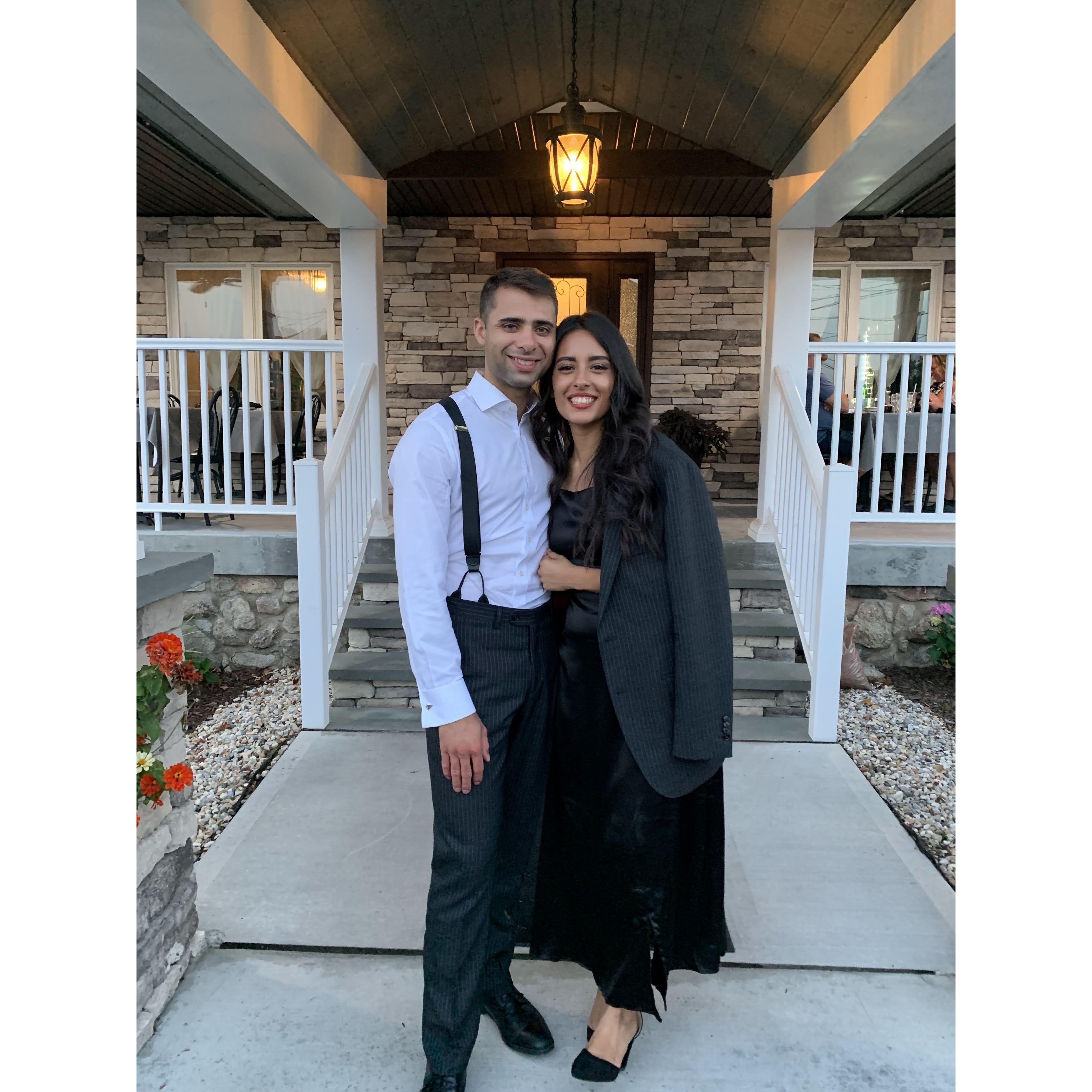 First date night in person! Food was alright but memories were priceless