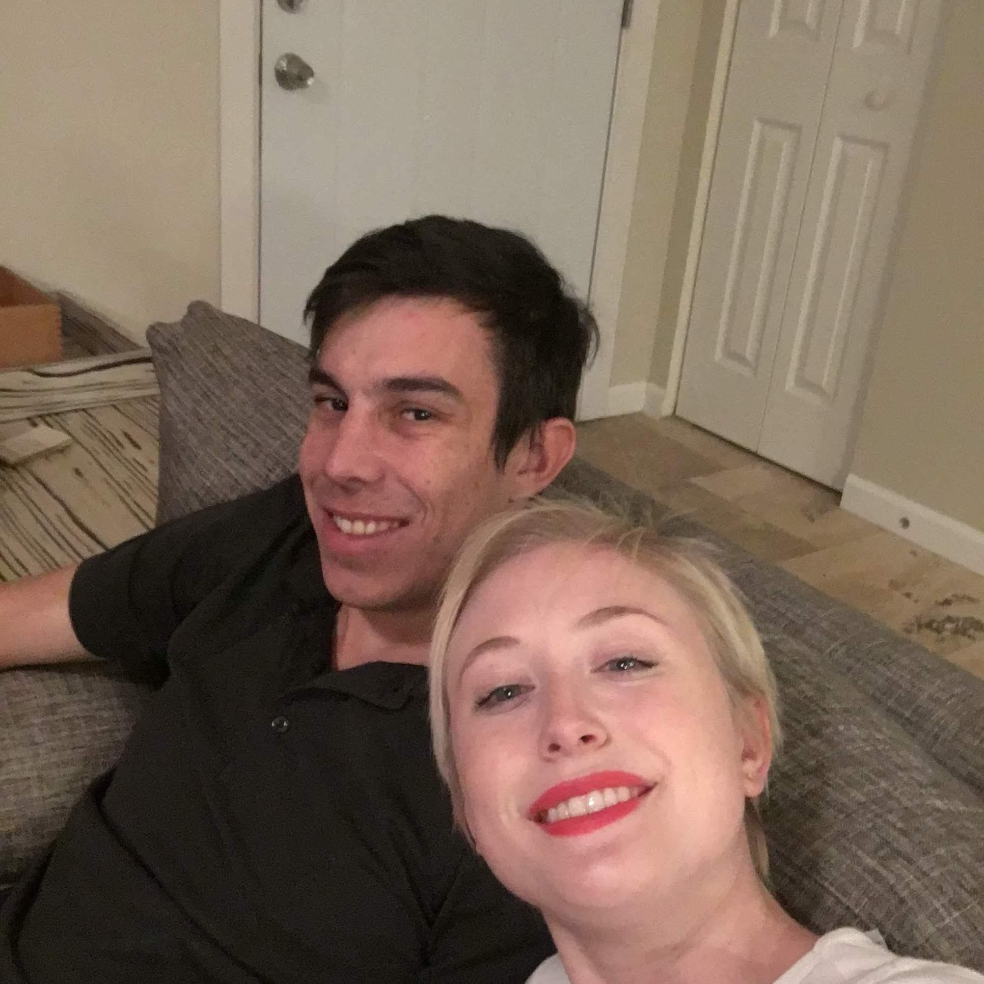 The day we first moved in together in 2018!