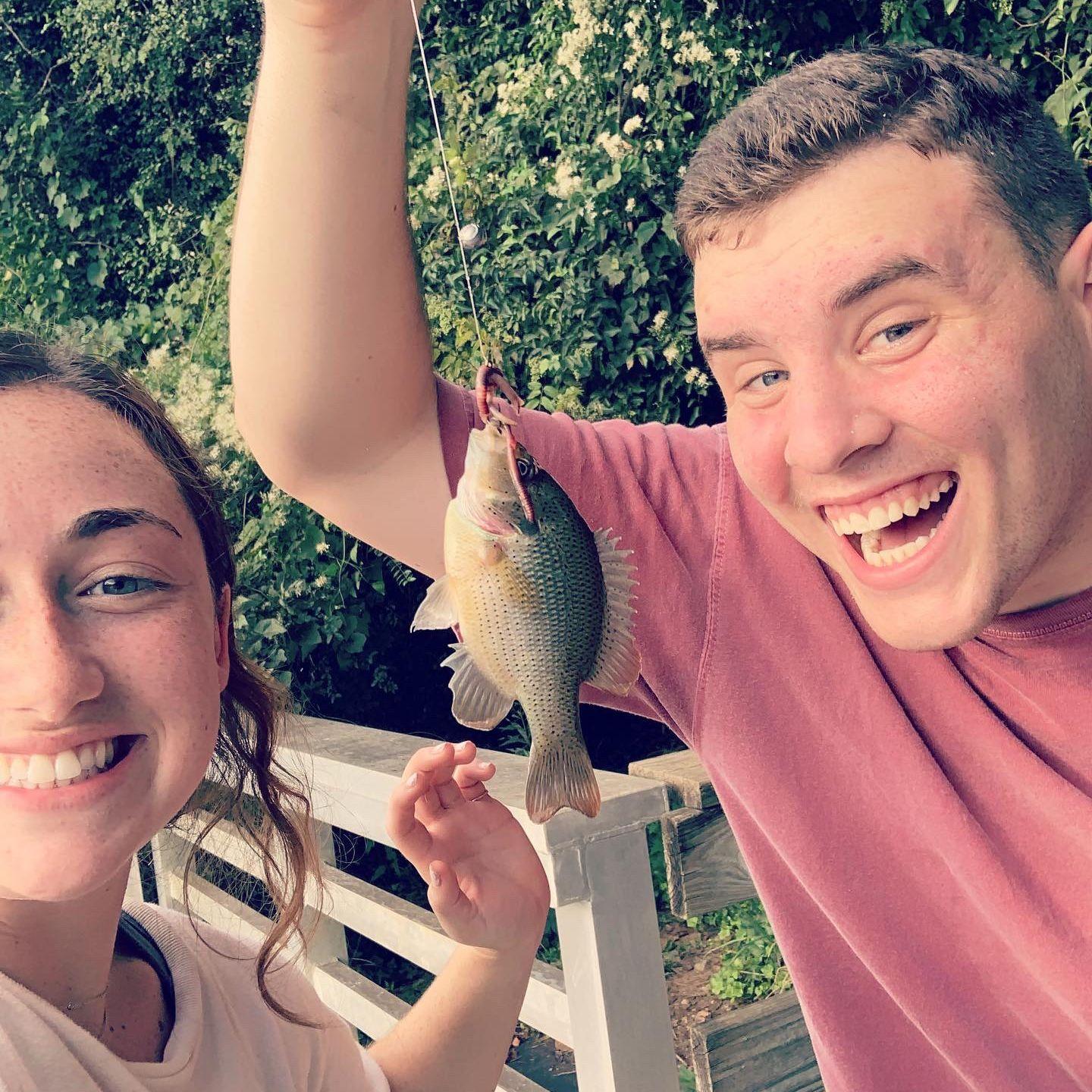 Caught our first fish in South Carolina!