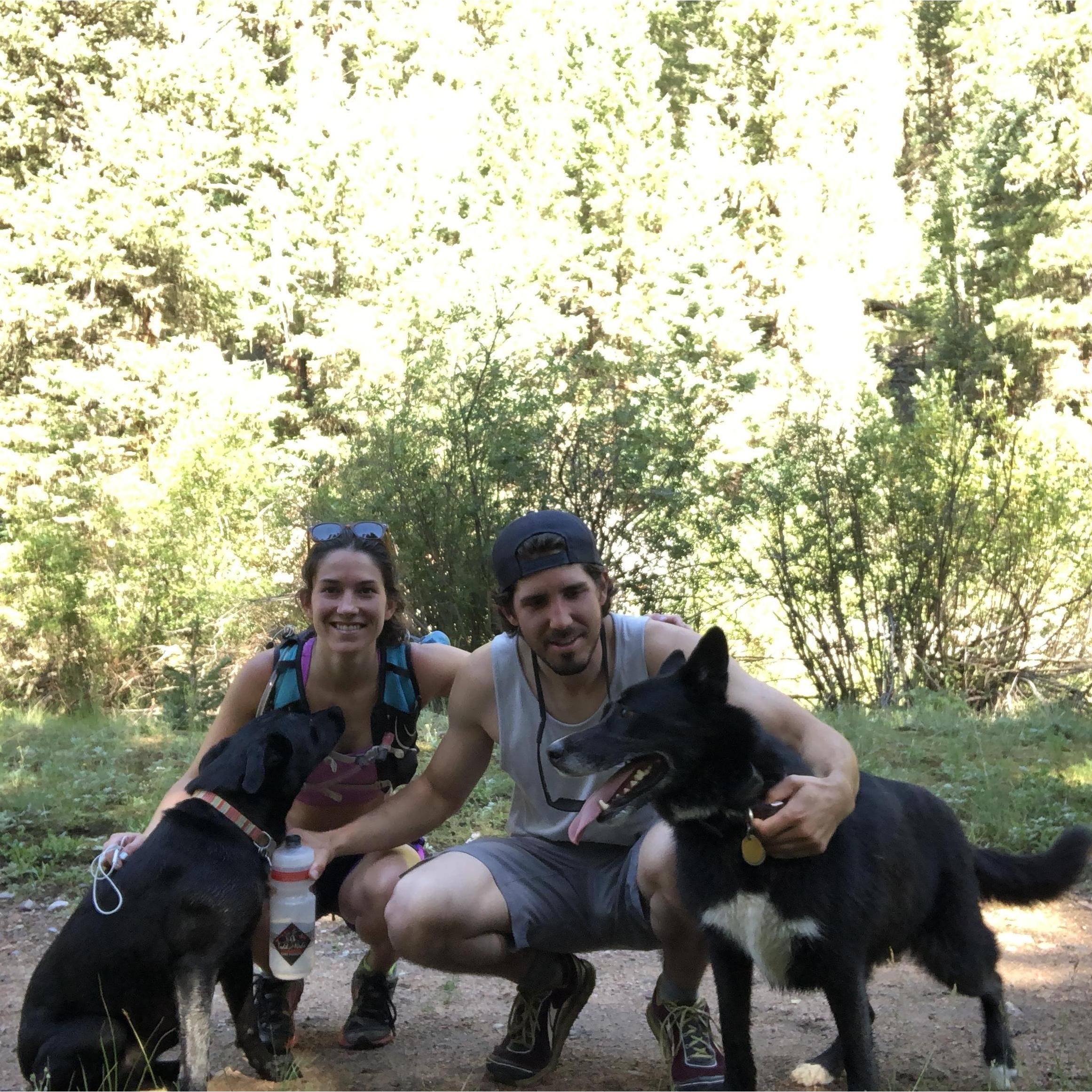 Summer 2018 - Family trail run that ended with a trip to the vet!