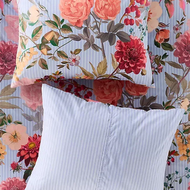 The Organic Cotton Printed Percale Pillow Shams, Set of 2