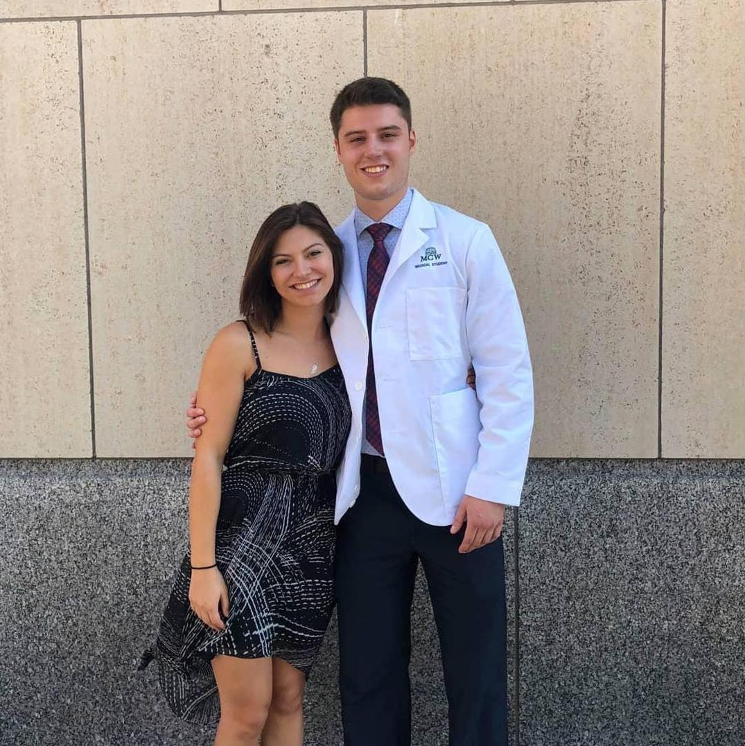 Forrest's White Coat Ceremony for Medical School