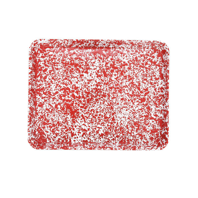 Splatter Large Rectangle/Jelly Roll Tray