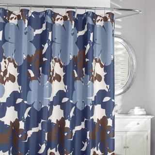 Painted Botanical Shower Curtain