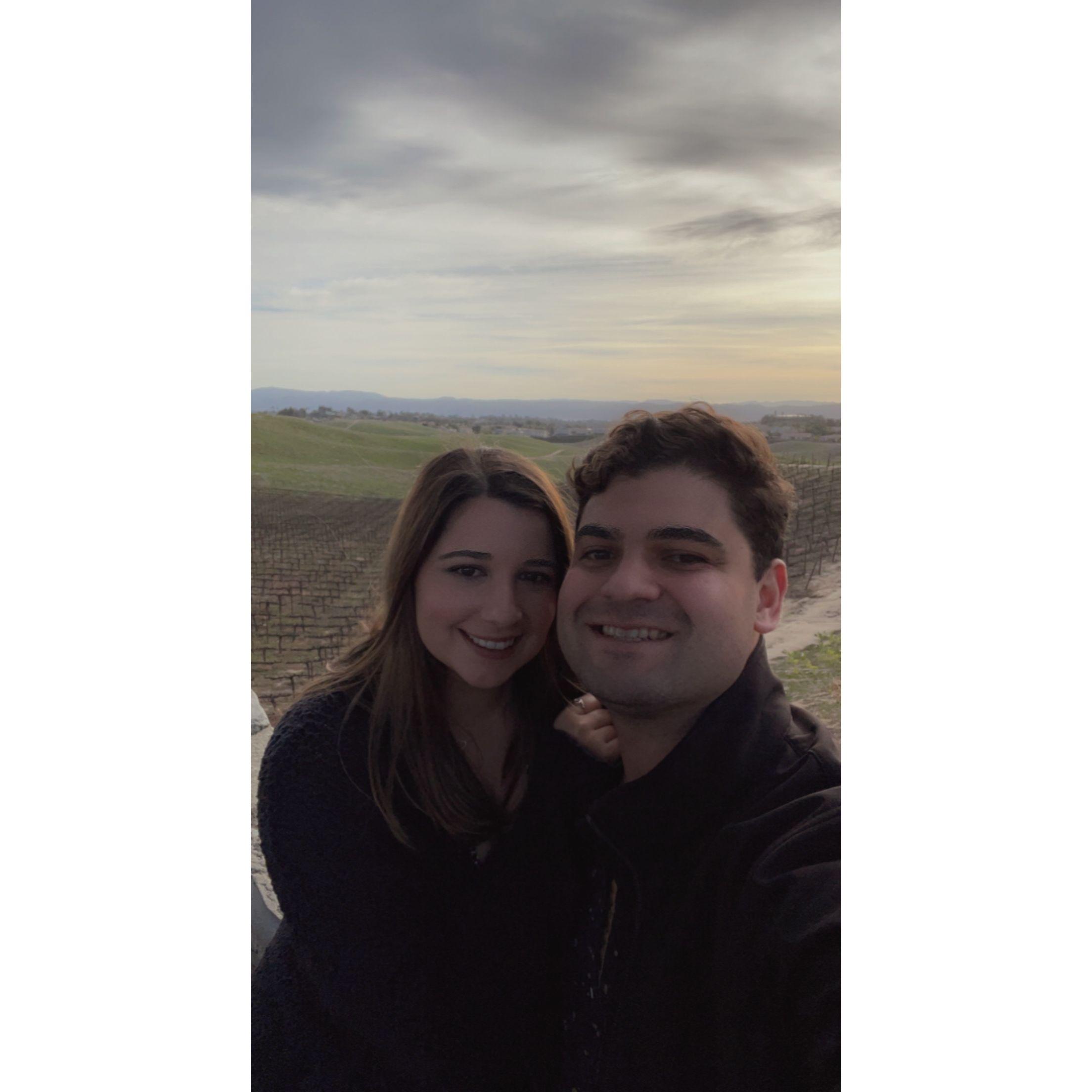 Our first visit to Callaway...Who would have thought nearly 5 years later we would be getting married in this same spot?