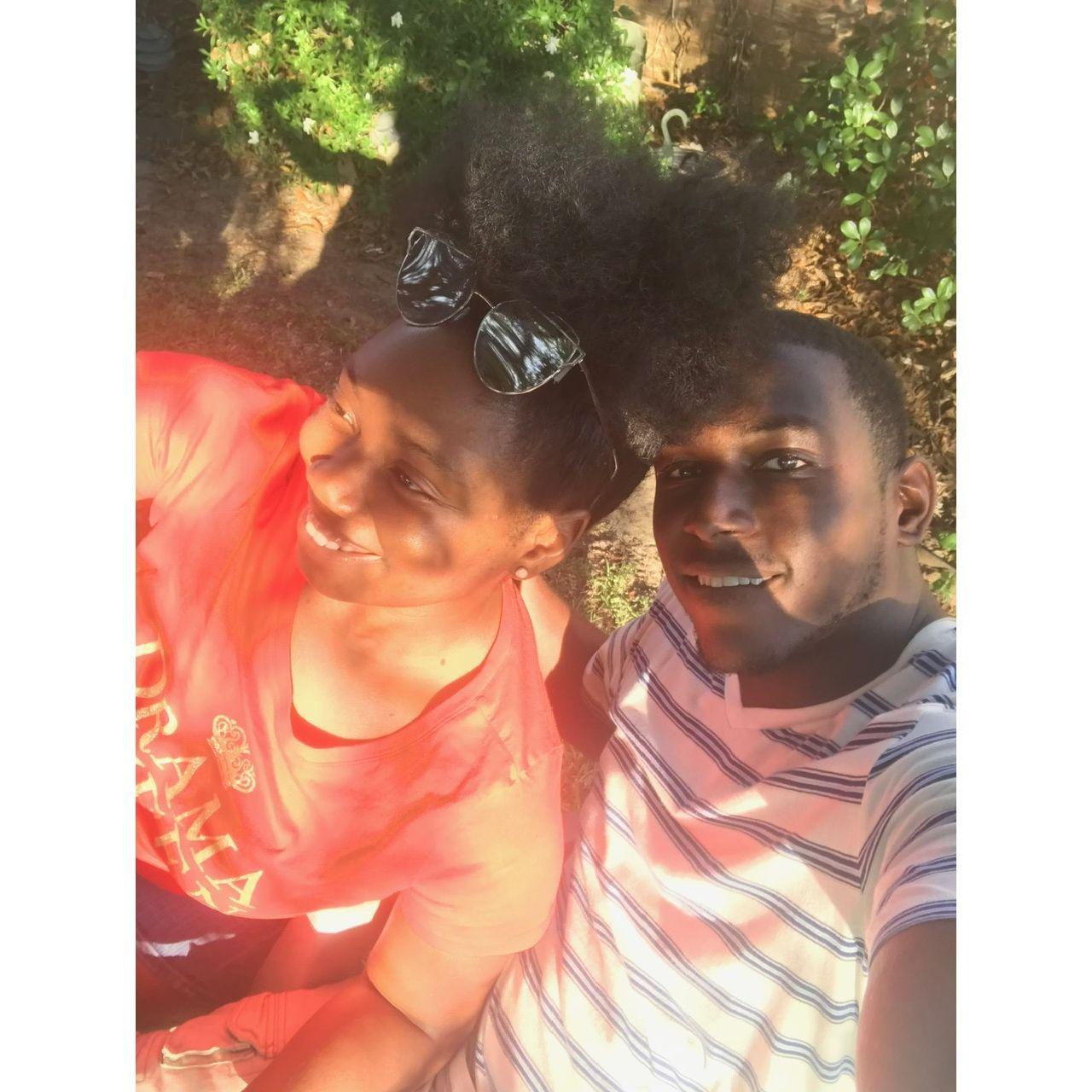 Our very first picture together.