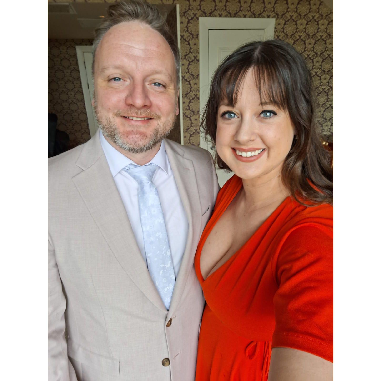 We scrub up well