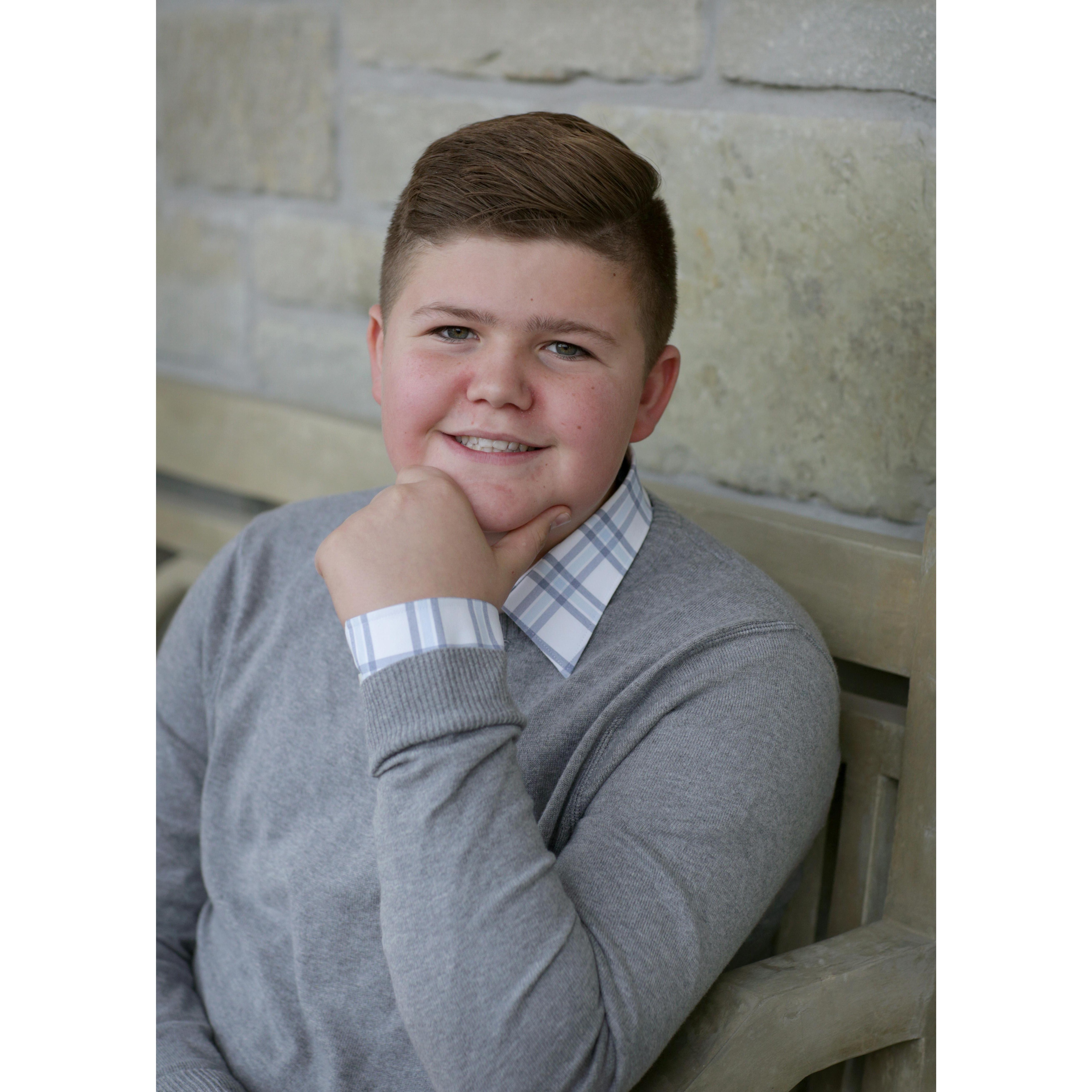 Cooper Fenton. His laugh is contagious, fortnite master, and the best big brother to Kate & Navy.