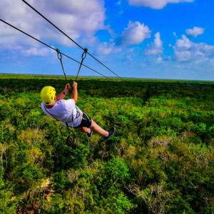 Honeymoon Adventure: Ziplines and snorkling