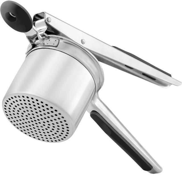 Zulay Kitchen Heavy Duty Stainless Steel Large Potato Ricer with Non Slip Handle