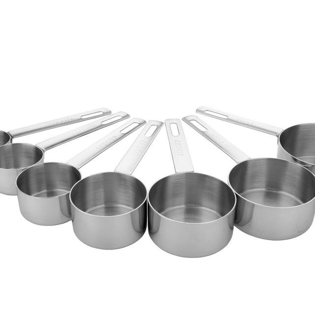 MIU France 7-Piece Stainless Steel Measuring Cup Set