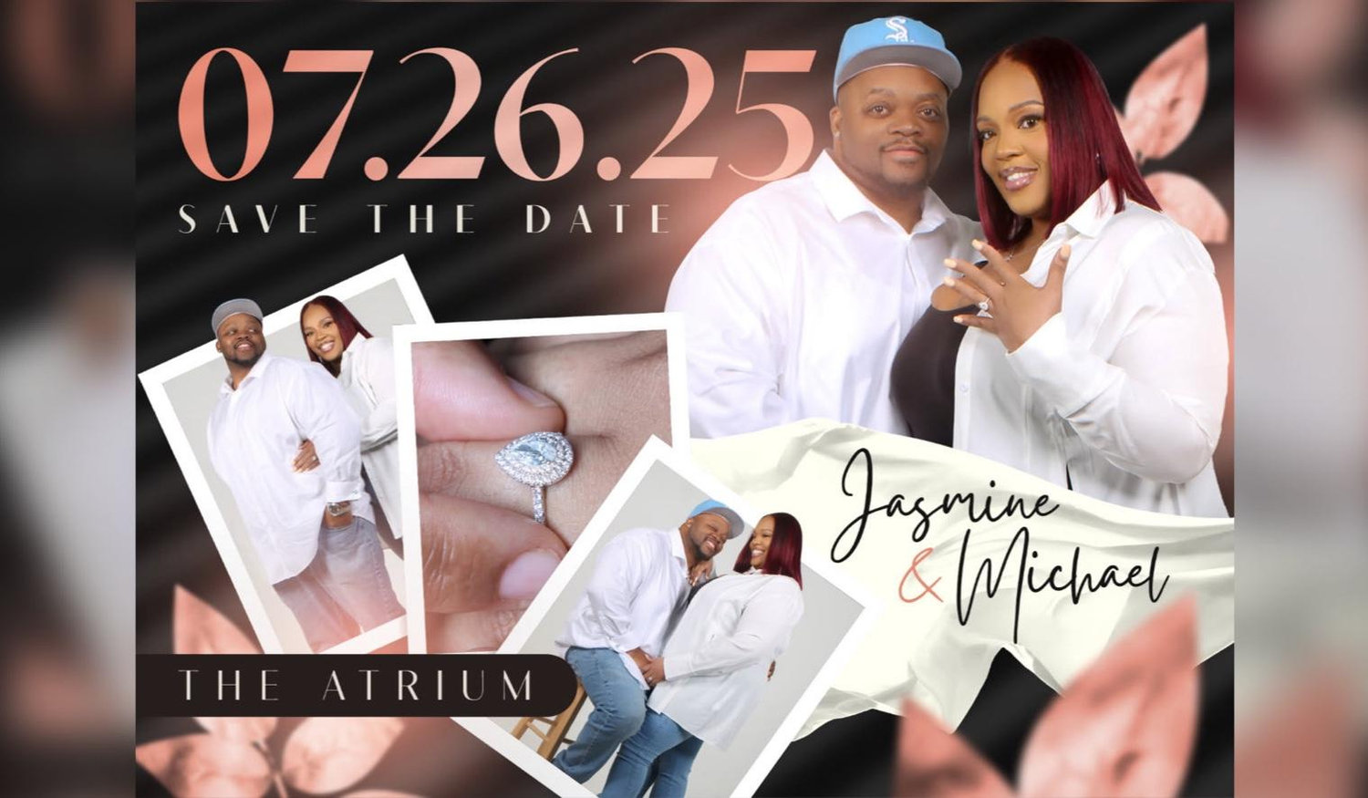 The Wedding Website of Jasmine Williams and Michael Speller