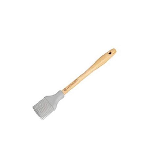 Le Creuset Silicone Pastry Brush, 6 3/4" x 1 1/8", White
