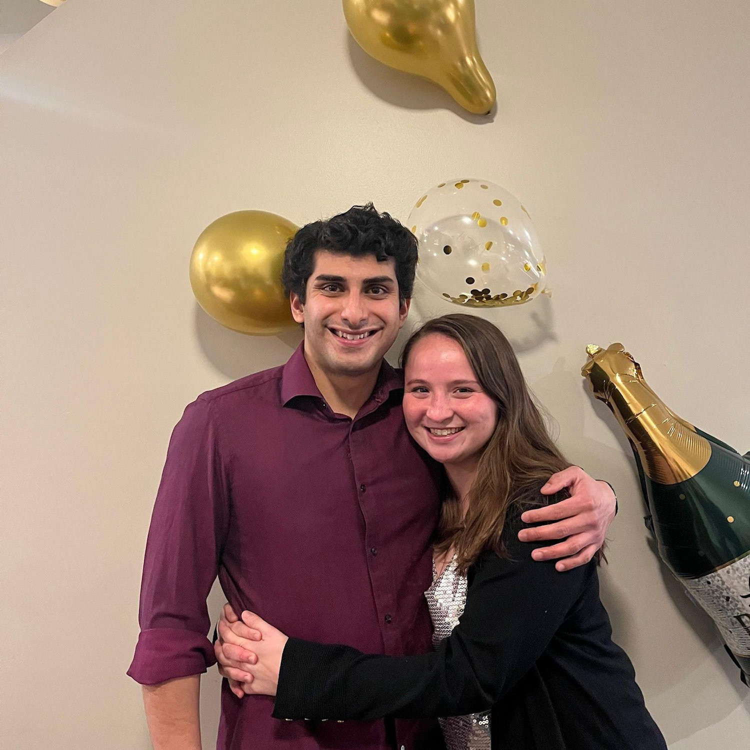 2023 New Years Eve! Leah and I threw a house party