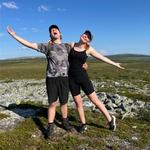 Fjällvandra på Storhogna fjället