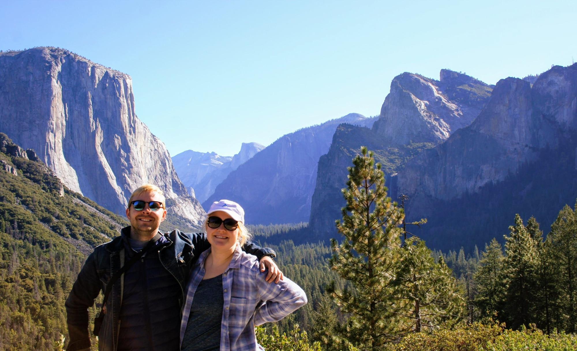 October 2019 - Tunnel View in Yosemite National Park