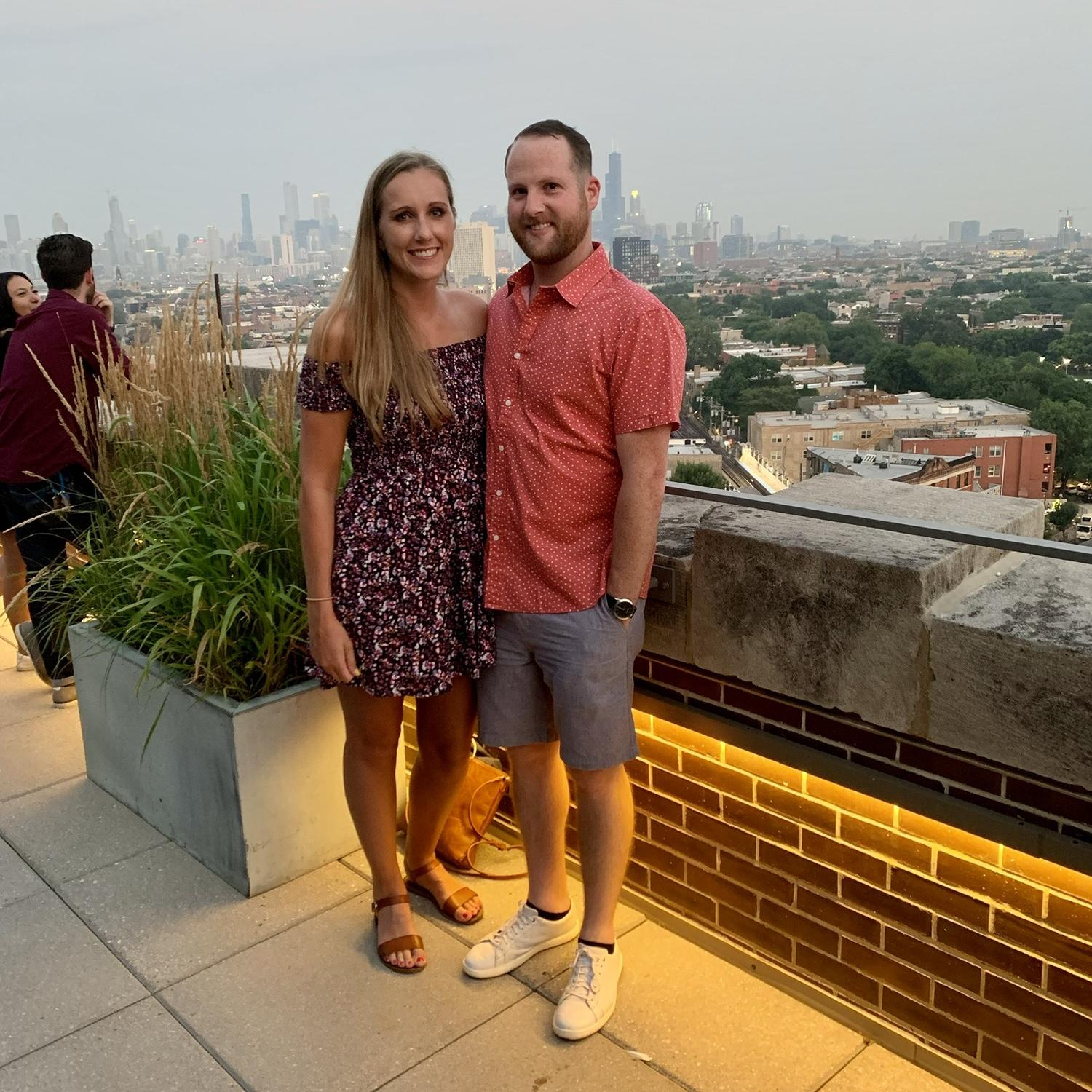 Our first photo together (!!!)