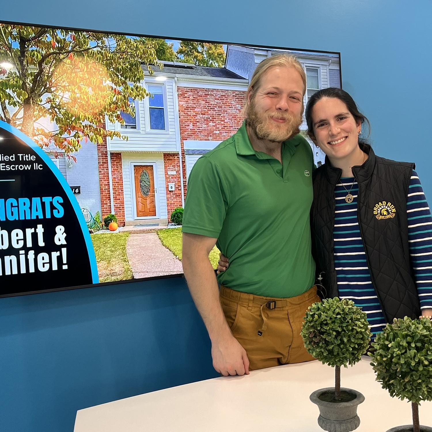Official homeowners!