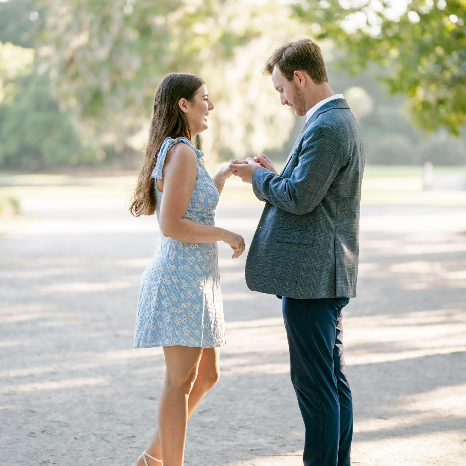 Charleston, SC (When Joe proposed) :)