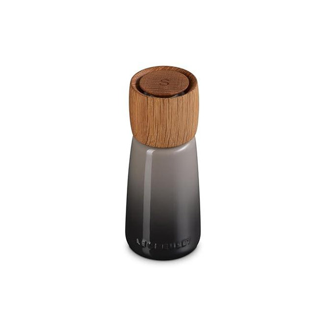 Le Creuset Stoneware Alpine Salt Mill, 7", Oyster