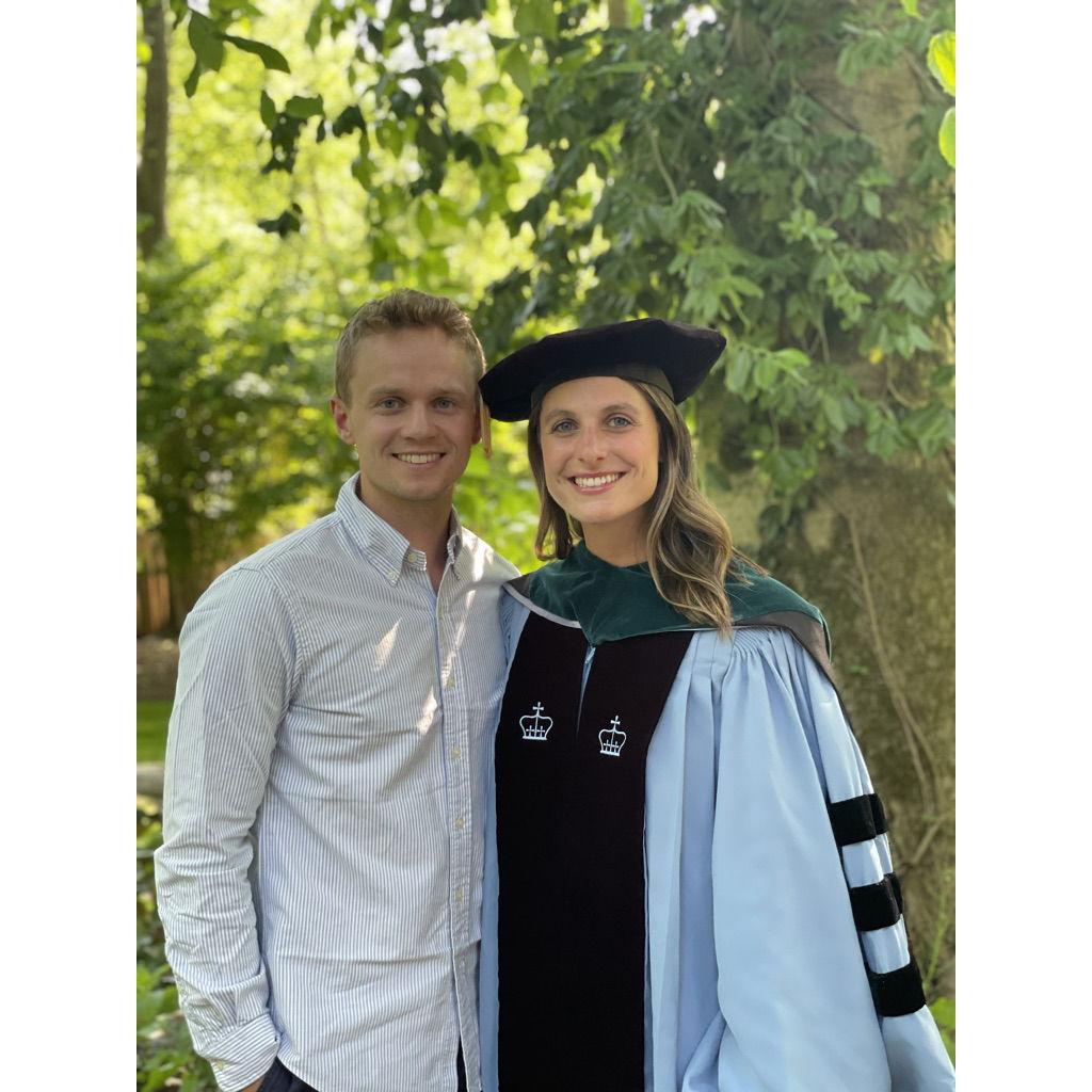 Jen's Columbia physical therapy graduation (2021)