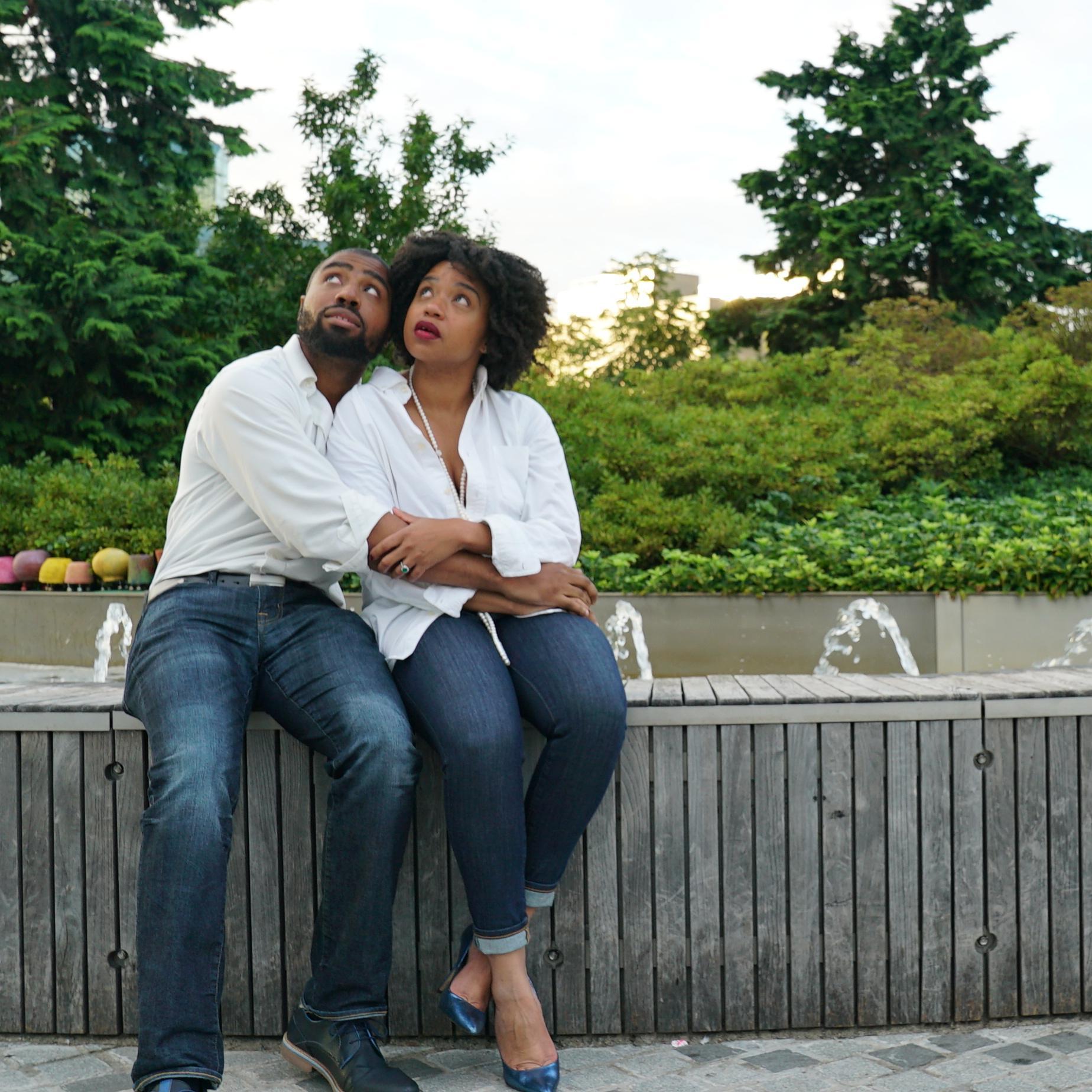 Hudson Park, NYC  (Photos courtesy of James Thomas. We were styled by Kristy Lewis; follow @evolutionkristy.)