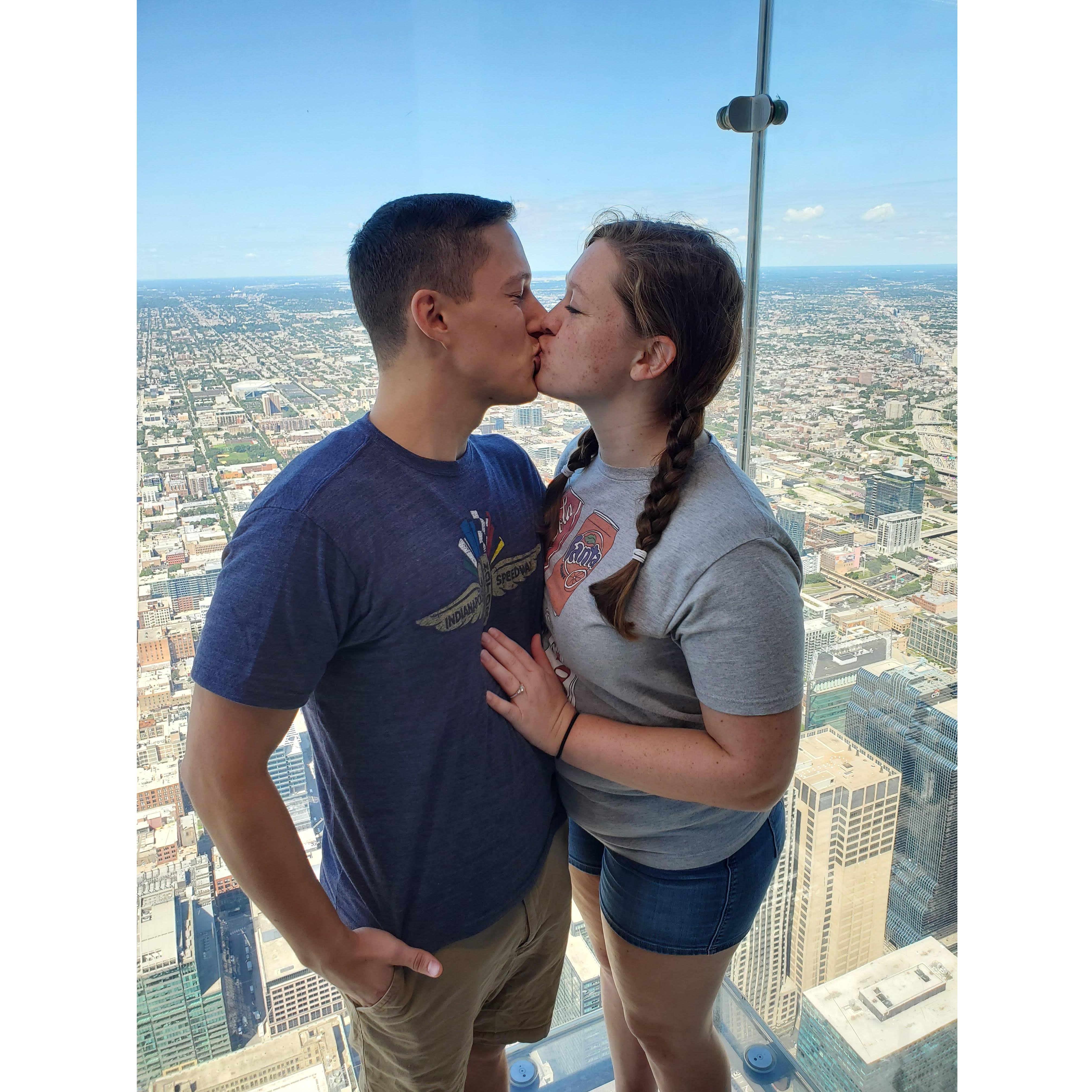 Got to take an Engagement Vacation to Chicago!